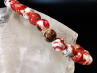 bracelet pierre naturelle 6 mm: AGATE MEXICAINE