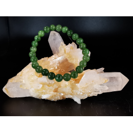 natural stone bracelet 8 mm: JADE NEPHRITE