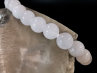 bracelet pierre naturelle 8 mm:  JADE BLANC