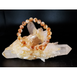 natural stone bracelet 8 mm: CITRINE