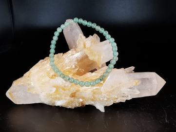 natural stone bracelet 4mm: AVENTURINE