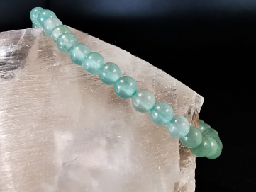 bracelet pierre naturelle 4 mm :  AVENTURINE