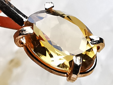Pendentif : CITRINE