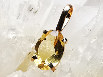 Pendentif : CITRINE