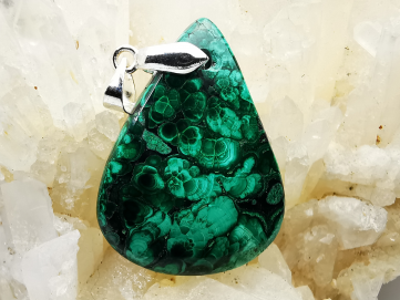 Pendentif : MALACHITE