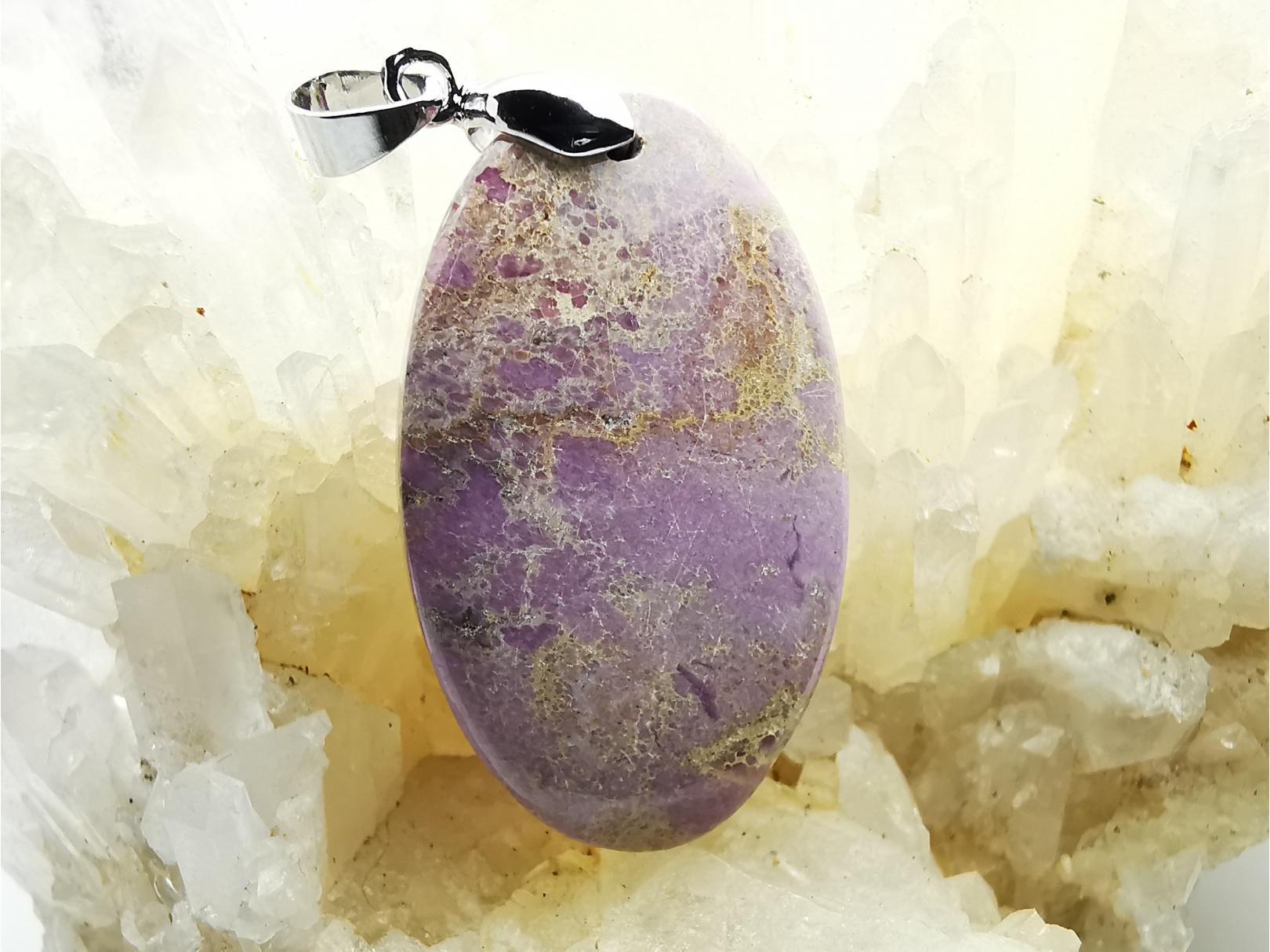 Pendentif : PHOSPHOSIDERITE
