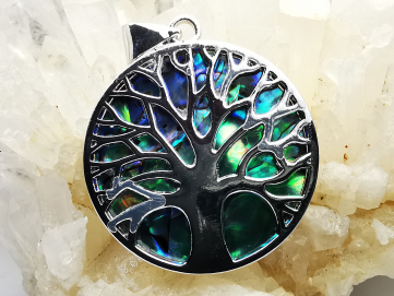 Pendentif : ARBRE de VIE nacre