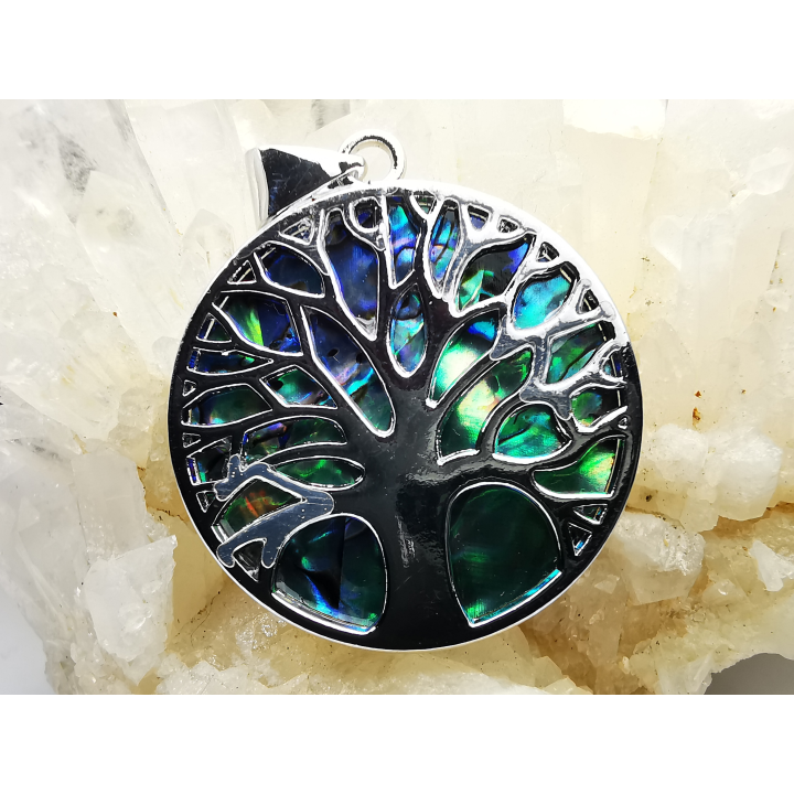 Pendant: Mother-of-Pearl TREE OF LIFE