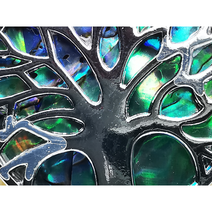 Pendant: Mother-of-Pearl TREE OF LIFE