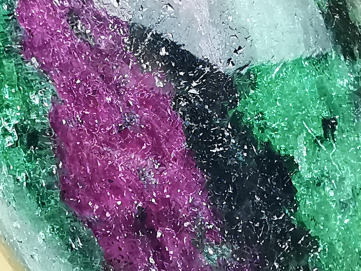 Pendentif : Rubis dans ZOISITE