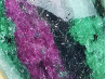Pendentif : Rubis dans ZOISITE
