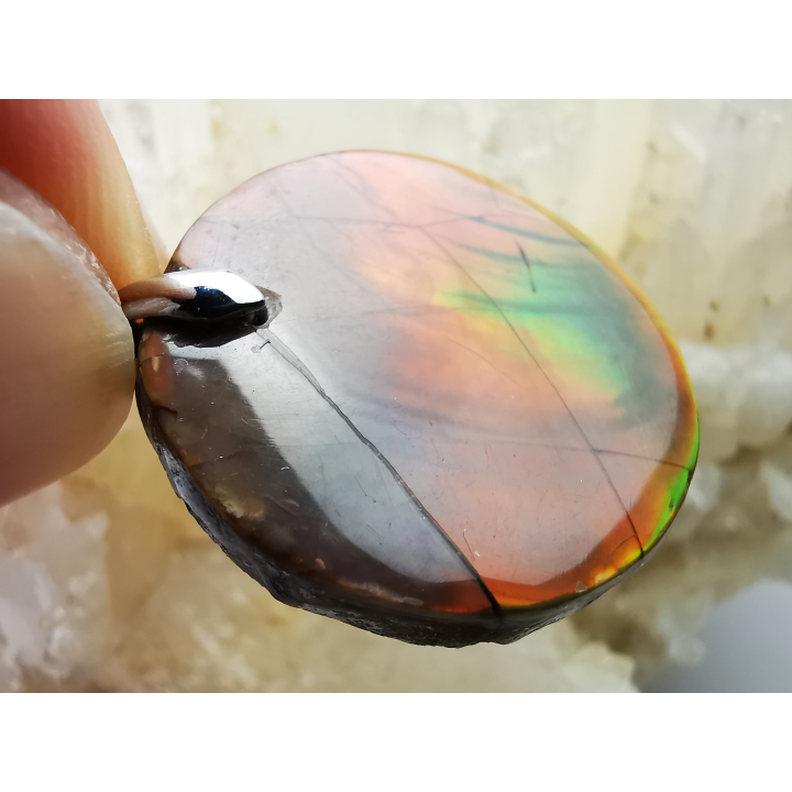 Pendant: Ammonite mother-of-pearl