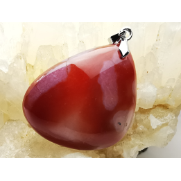Pendant: CHALCEDONY carnelian