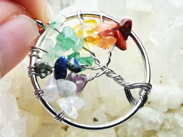 Pendant: Tree of Life Multi-stone