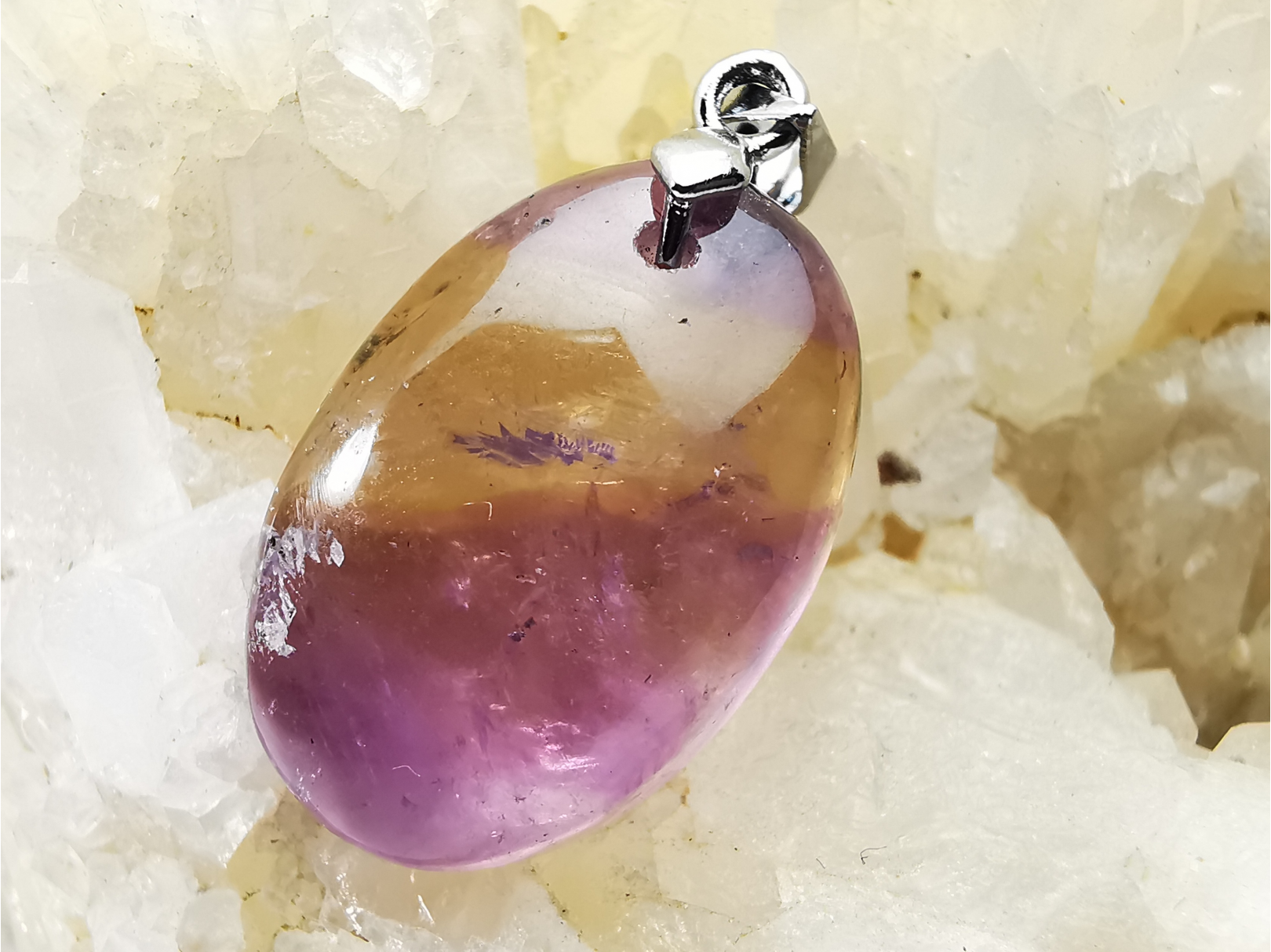 Pendentif : AMETRINE