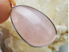 Pendentif : QUARTZ ROSE