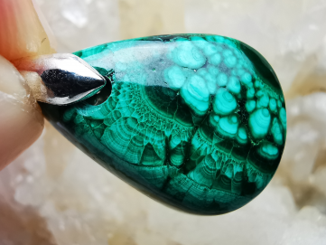 Pendentif : MALACHITE