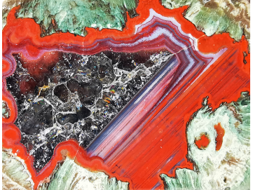 Lithophyse from the Esterel Massif (Var), France