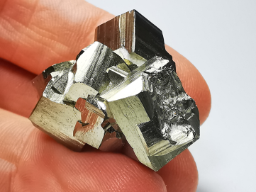 Pyrite from Ambas Aguas, La Rioja, Spain