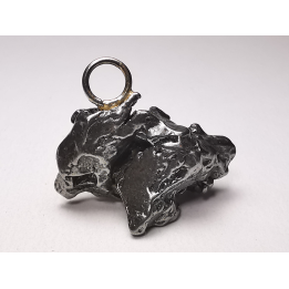 Pendentif : météorite (Sidérite) Campo del Cielo, Argentine