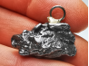 Pendentif : météorite (Sidérite) Campo del Cielo, Argentine