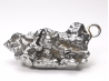 Pendentif : météorite (Sidérite) Campo del Cielo, Argentine
