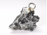 Pendentif : météorite (Sidérite) Campo del Cielo, Argentine