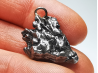 Pendentif : météorite (Sidérite) Campo del Cielo, Argentine