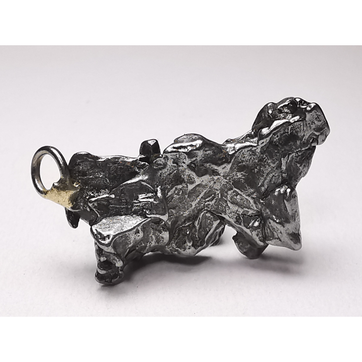 Pendentif : météorite (Sidérite) Campo del Cielo, Argentine