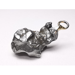 Pendentif : météorite (Sidérite) Campo del Cielo, Argentine
