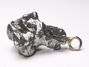 Pendentif : météorite (Sidérite) Campo del Cielo, Argentine