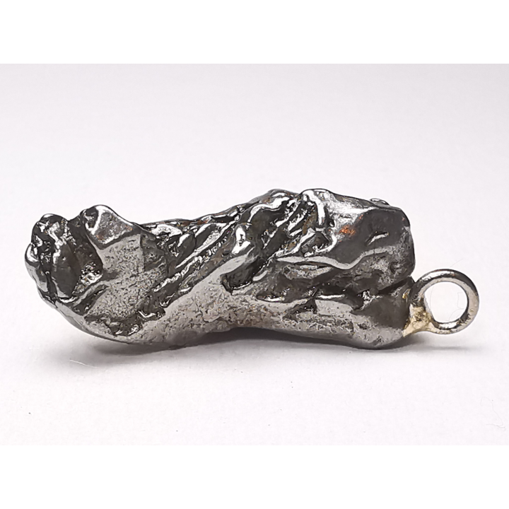 Pendentif : météorite (Sidérite) Campo del Cielo, Argentine