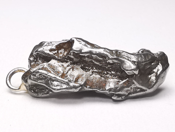 Pendentif : météorite (Sidérite) Campo del Cielo, Argentine