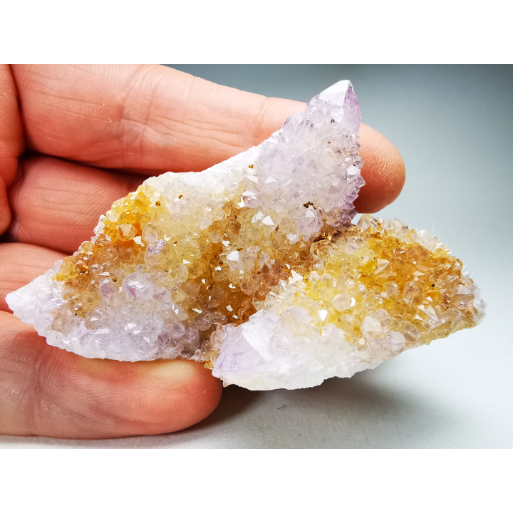 Quartz améthyste "Cactus" de Mbombela – Afrique du Sud