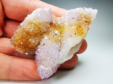 Quartz amethyst "Cactus" from Mbombela – South Africa