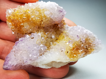 Quartz améthyste "Cactus" de Mbombela – Afrique du Sud