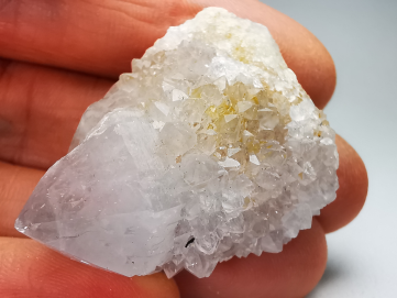 Quartz amethyst "Cactus" from Mbombela – South Africa