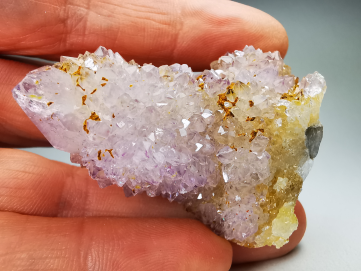Quartz améthyste "Cactus" de Mbombela – Afrique du Sud