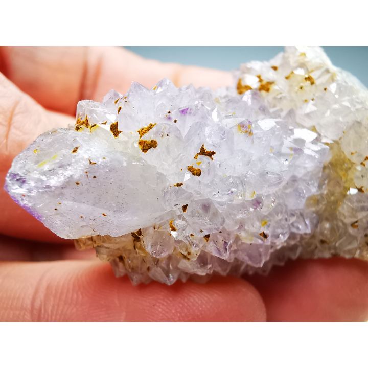 Quartz améthyste "Cactus" de Mbombela – Afrique du Sud