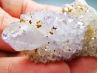 Quartz améthyste "Cactus" de Mbombela – Afrique du Sud