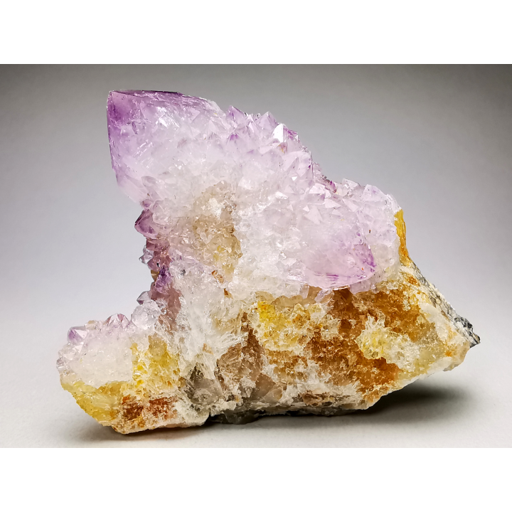 Quartz améthyste "Cactus" de Mbombela – Afrique du Sud
