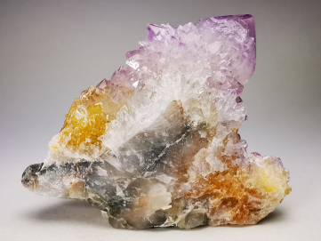 Quartz améthyste "Cactus" de Mbombela – Afrique du Sud