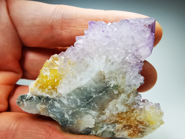 Quartz amethyst "Cactus" from Mbombela – South Africa