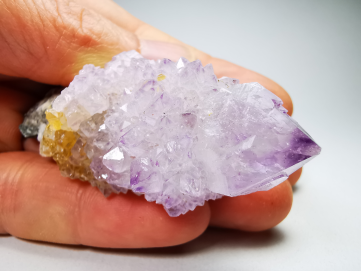 Quartz améthyste "Cactus" de Mbombela – Afrique du Sud