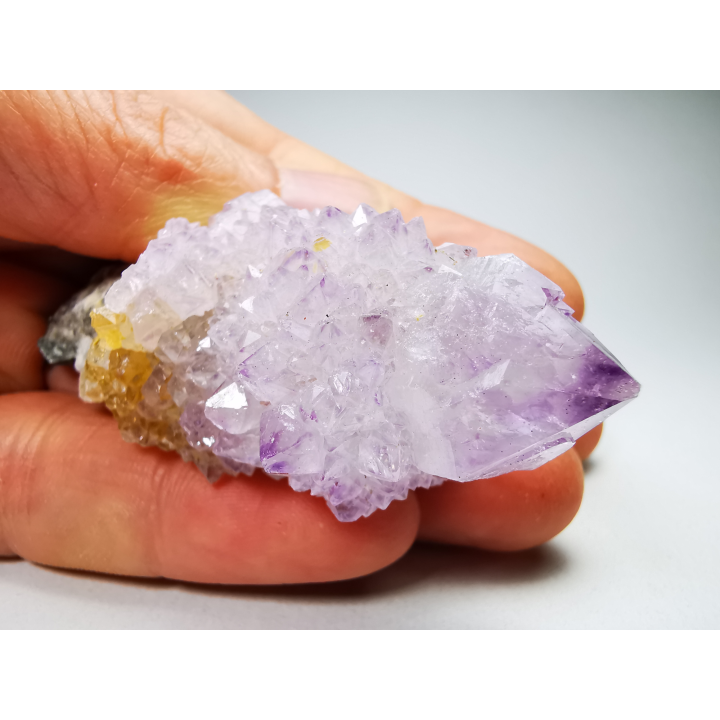 Quartz améthyste "Cactus" de Mbombela – Afrique du Sud
