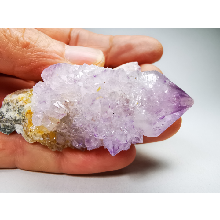 Quartz améthyste "Cactus" de Mbombela – Afrique du Sud