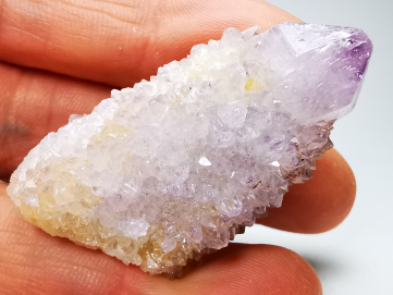 Quartz améthyste "Cactus" de Mbombela – Afrique du Sud