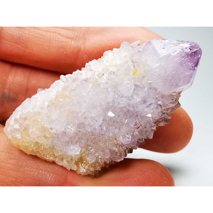 Quartz améthyste "Cactus" de Mbombela – Afrique du Sud