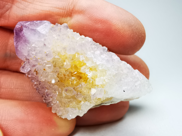 Quartz amethyst "Cactus" from Mbombela – South Africa