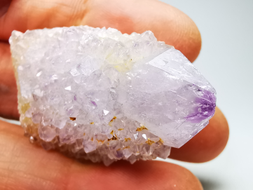 Quartz amethyst "Cactus" from Mbombela – South Africa